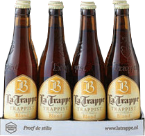 La Trappe blond set van 8 flesjes a 0,30 liter La Trappe blond set van 8 flesjes a 0,30 liter
